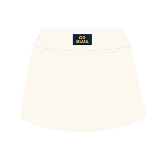 The Alli Tennis Skort Go Blue Woven Label | Bone
