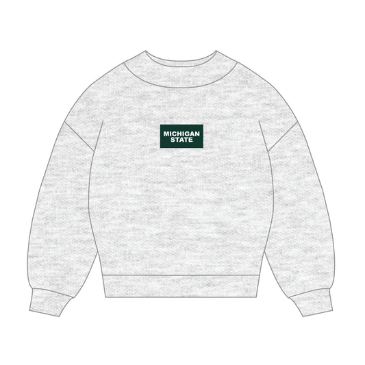 The Mary Mockneck Michigan State Woven Label | Ash