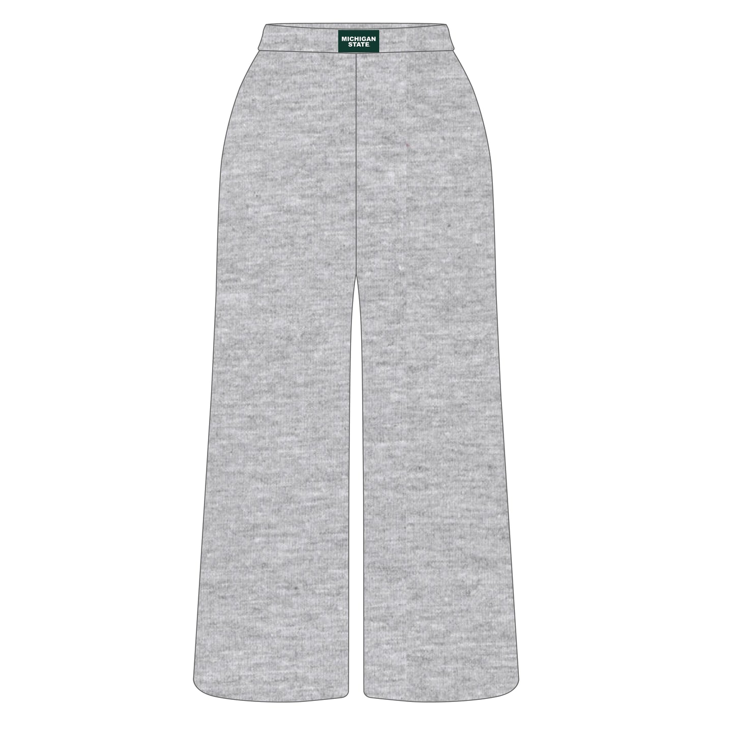 The Ava Airy Pants Michigan State Woven Label | Youth Heather Grey