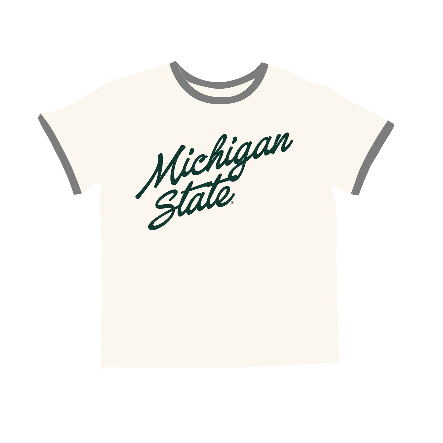 The Roxy Ringer Tee Michigan State | Youth Bone