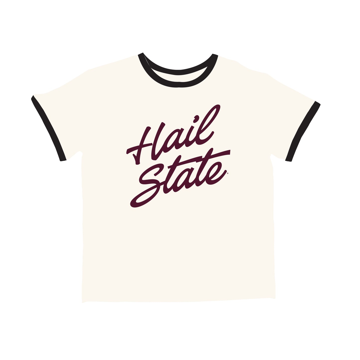 The Roxy Ringer Tee Mississippi State | Bone