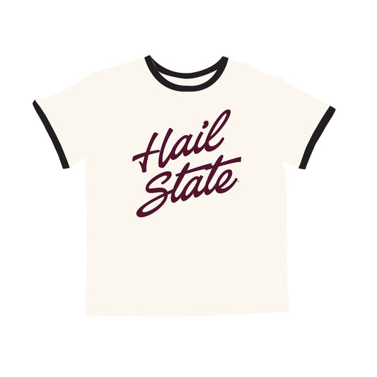 The Roxy Ringer Tee Mississippi State | Bone