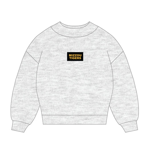 The Mary Mockneck Mizzou Tigers Woven Label | Ash