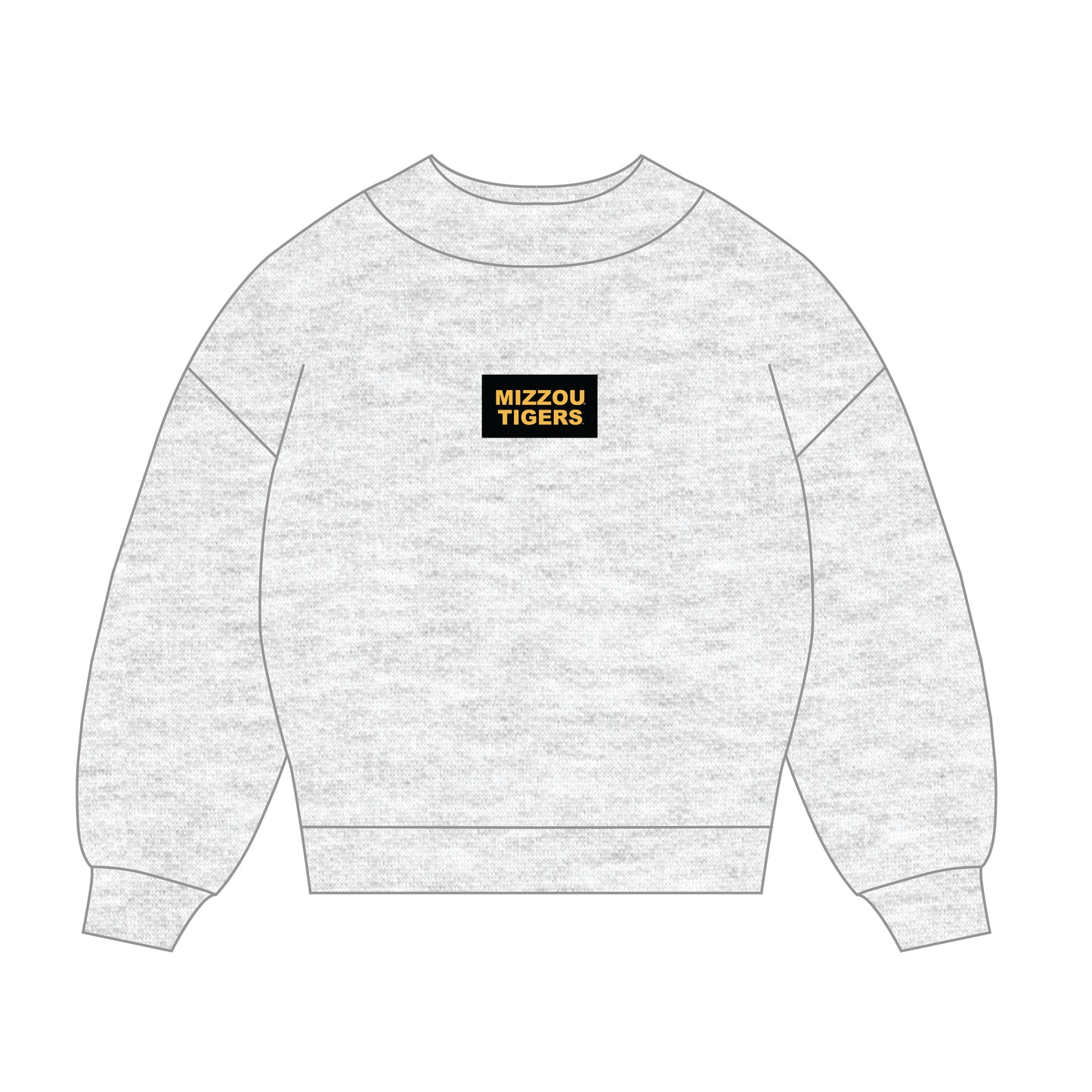 The Mary Mockneck Mizzou Tigers Woven Label | Youth Ash