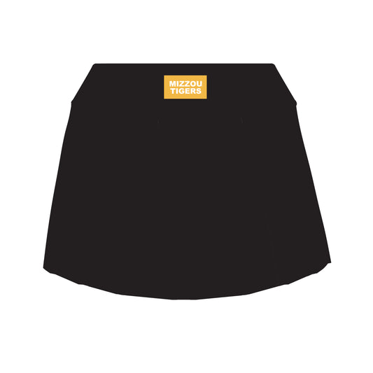The Alli Tennis Skort Mizzou Tigers Woven Label | Youth Black