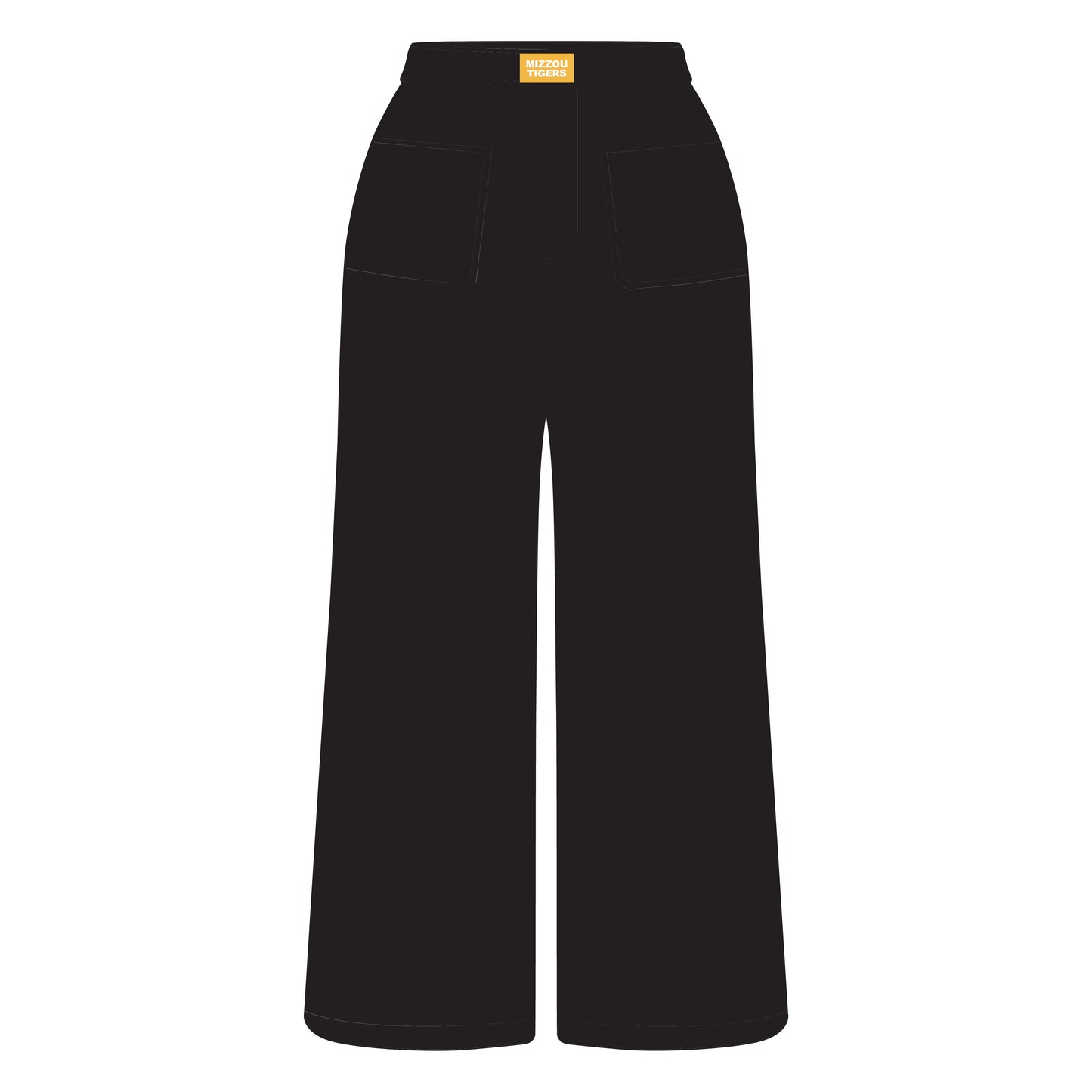 The Ava Airy Pants Mizzou Tigers Woven Label | Youth Black