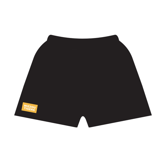 The Becca Shorts Mizzou Tigers Woven Label | Youth Black