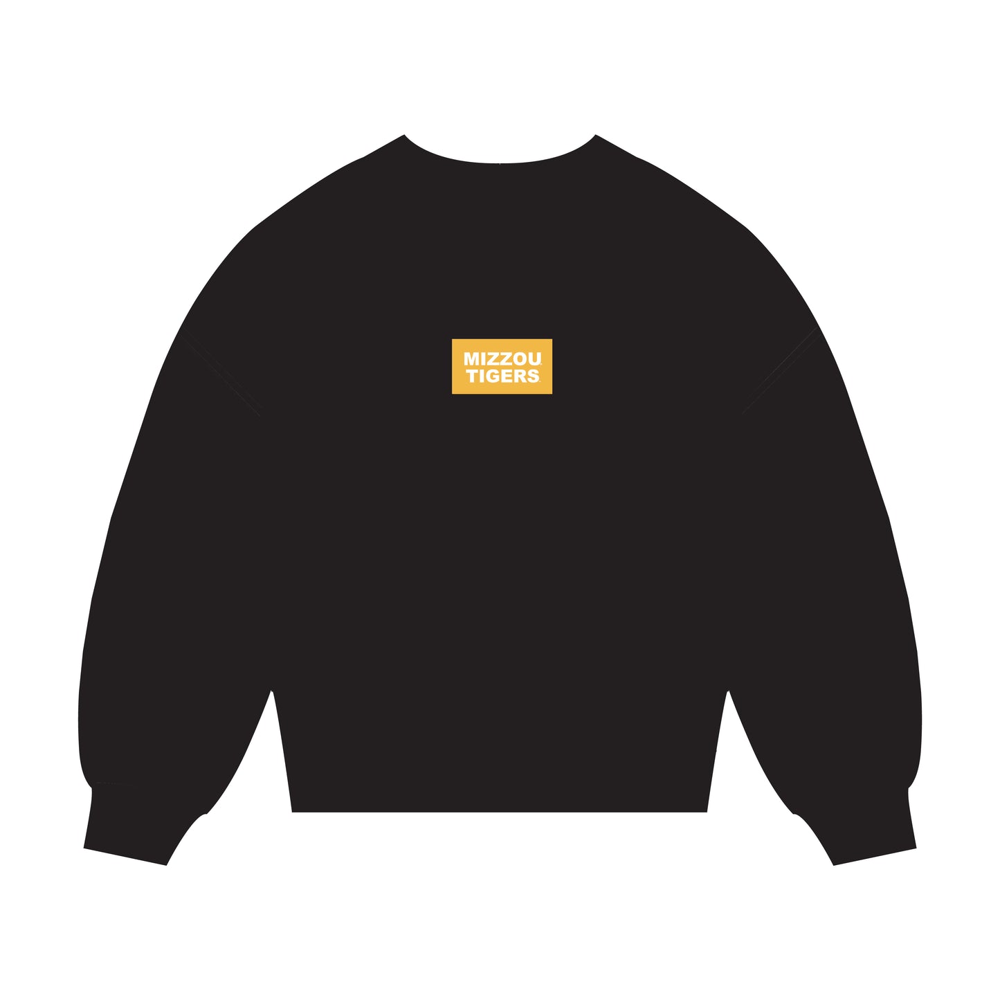 The Mary Mockneck Mizzou Tigers Woven Label | Black