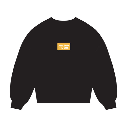 The Mary Mockneck Mizzou Tigers Woven Label | Black