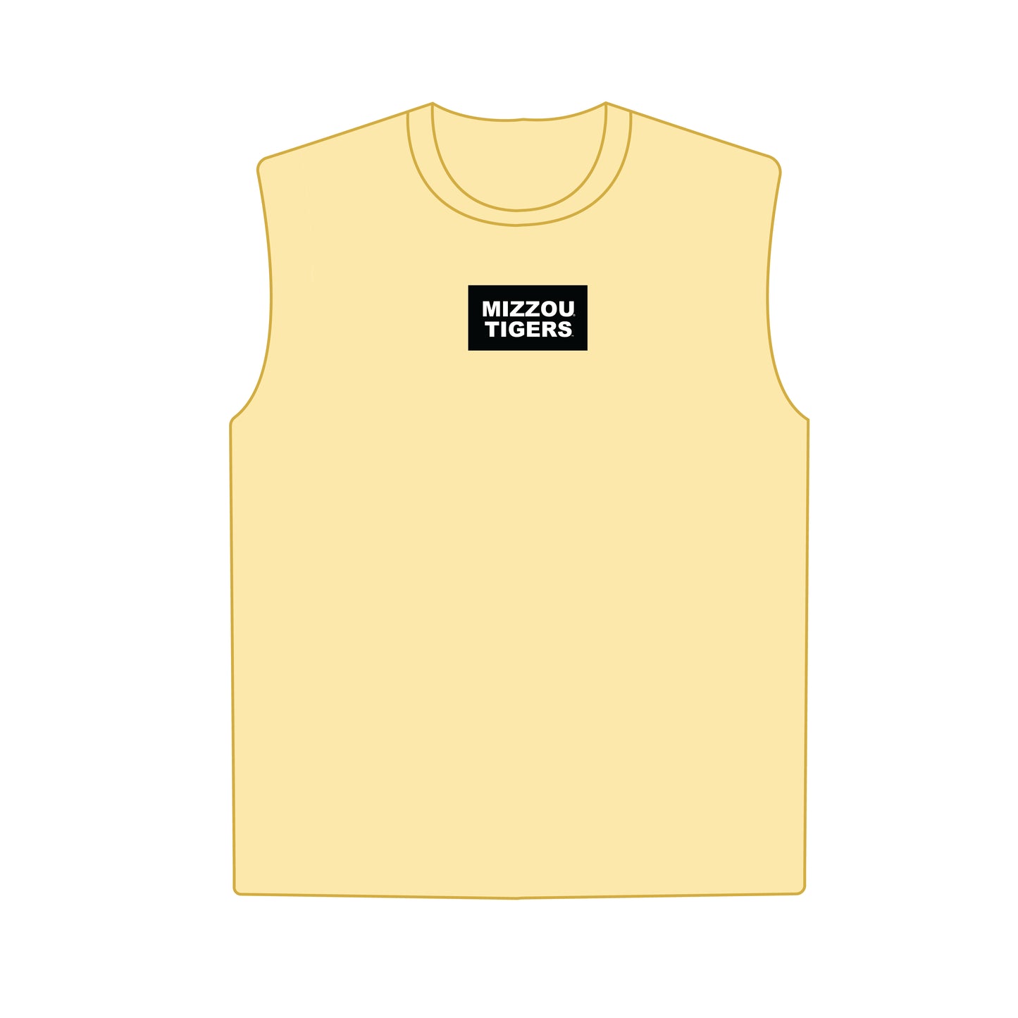 The Anna Active Tank Mizzou Tigers Woven Label | Youth Butter