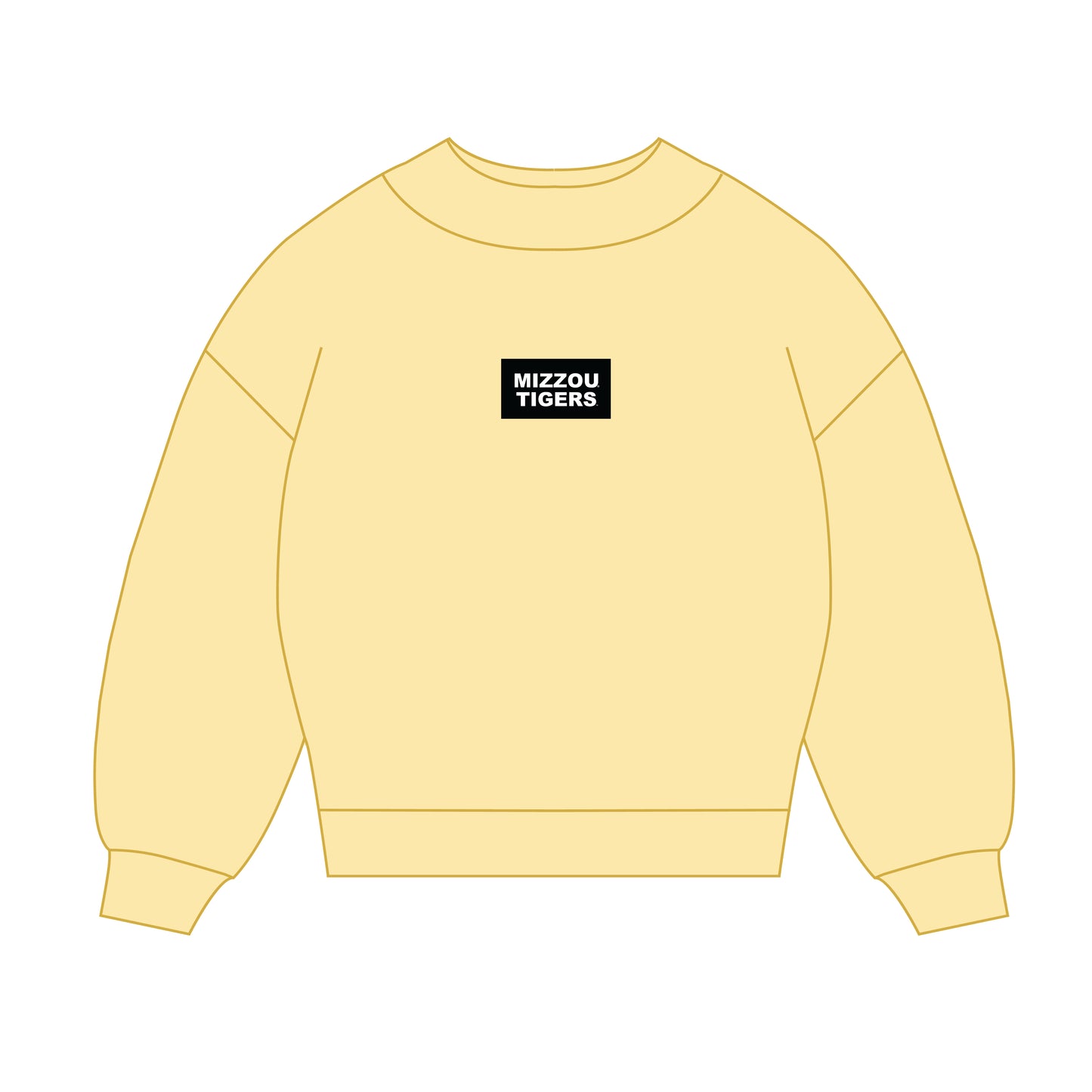 The Mary Mockneck Mizzou Tigers Woven Label | Butter