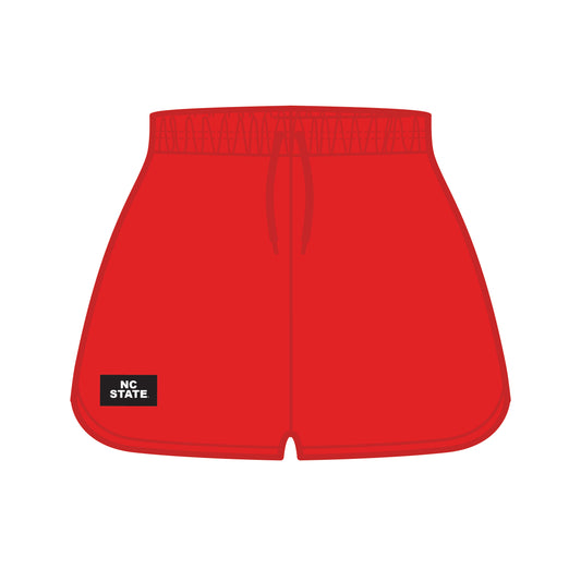 The Kristen Airy Lounge Shorts NC State Woven Label | Red