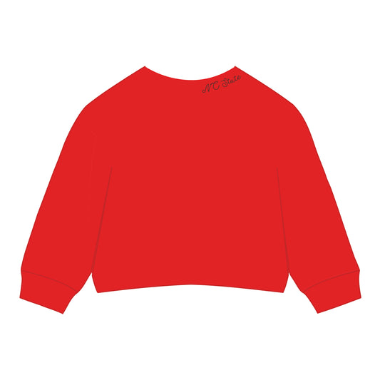 The Lexie Lounge Top NC State | Youth Bright Red