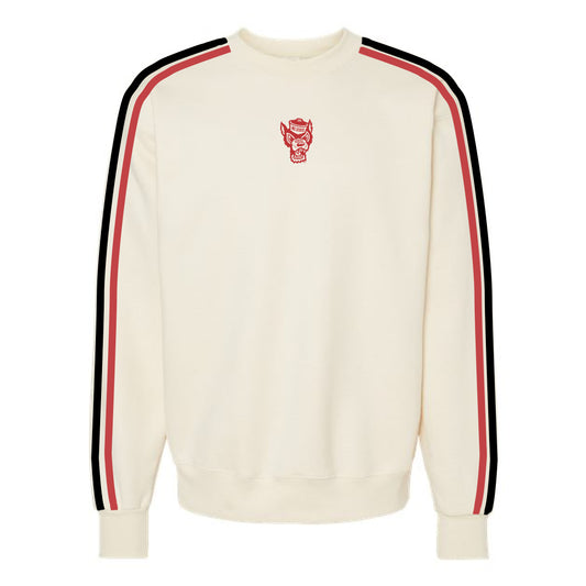 The Megan Crewneck NC State | Bone