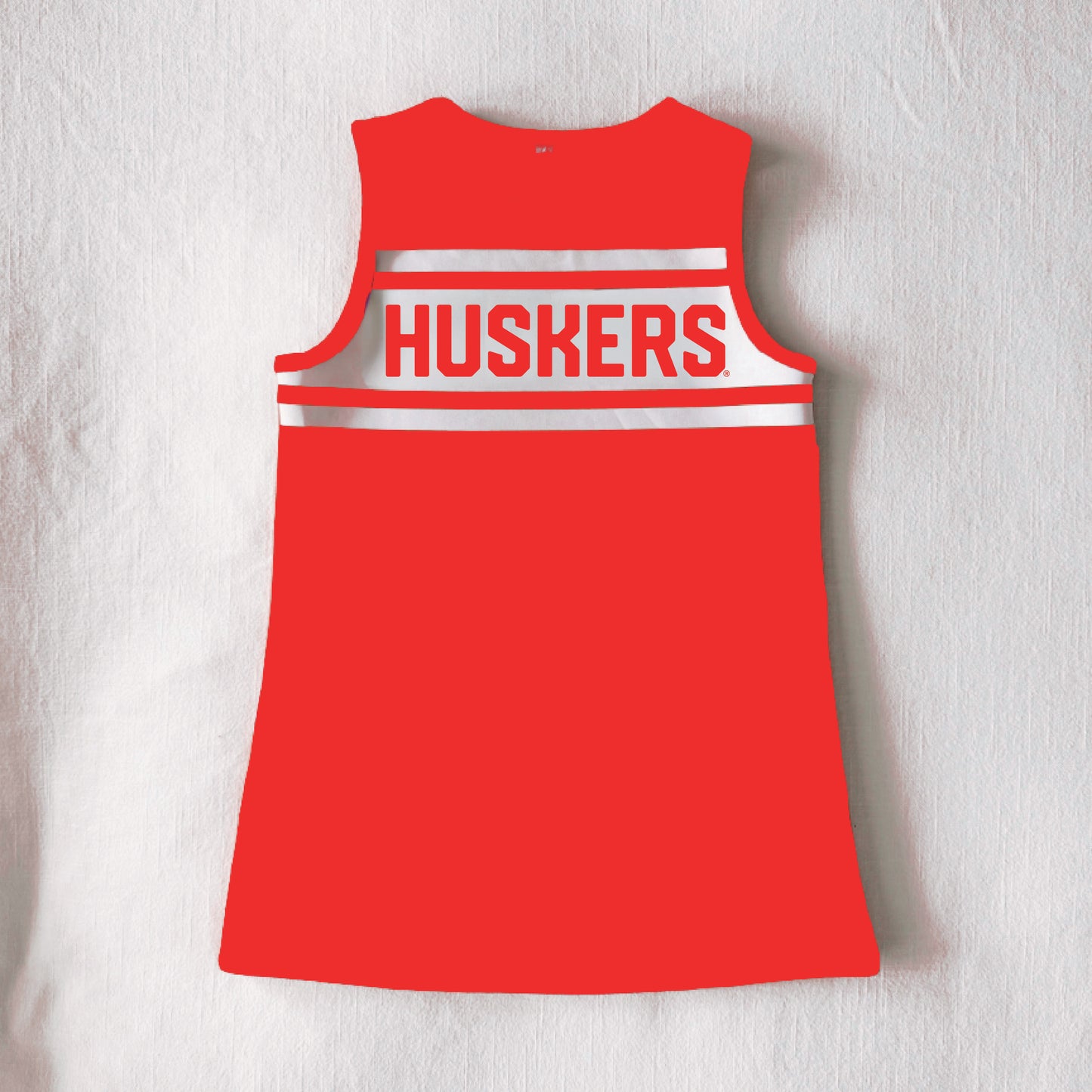 The Classic Cheer Dress Nebraska | Youth Bright Red