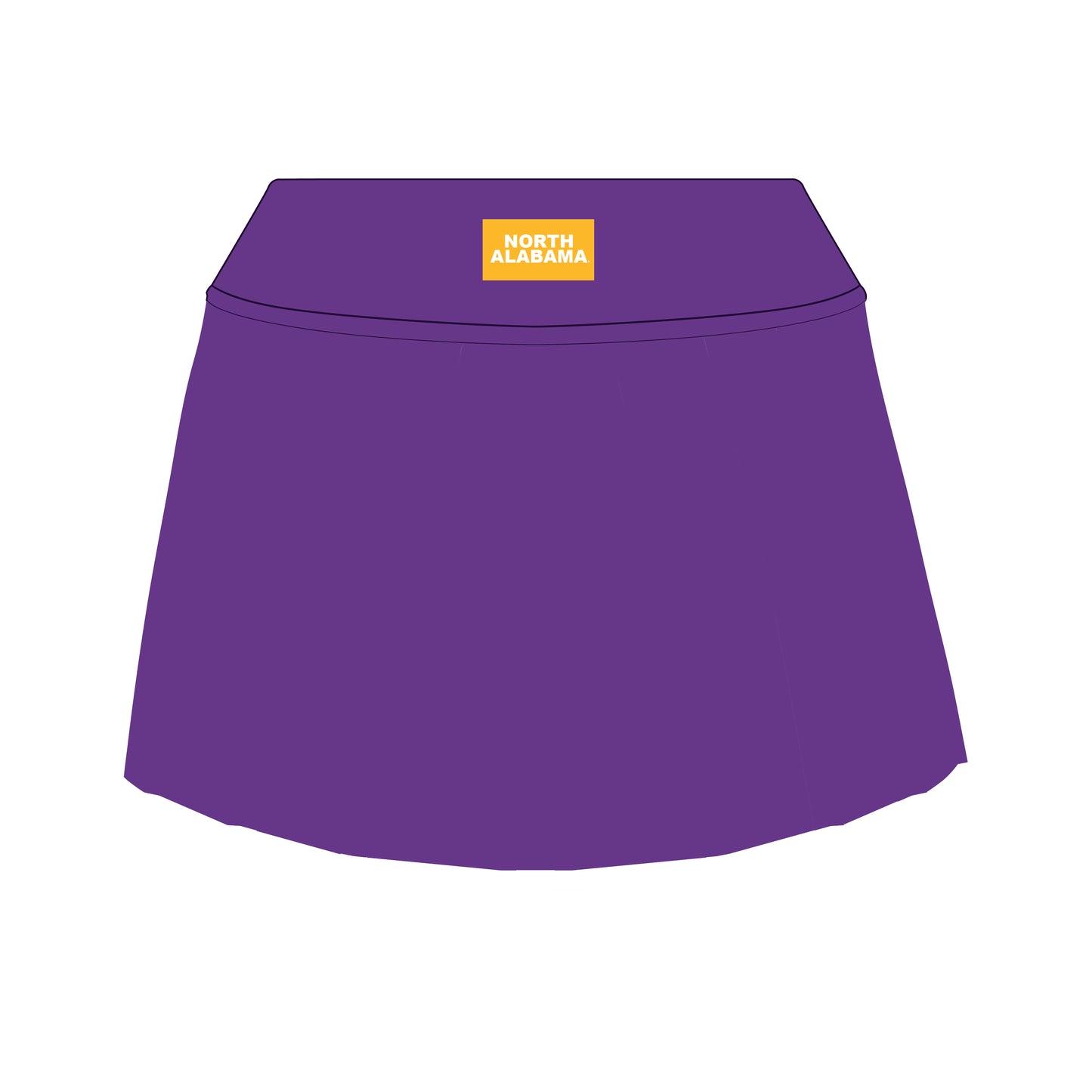 The Alli Tennis Skort North Alabama Woven Label | Purple