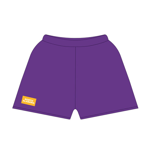 The Becca Shorts North Alabama Woven Label | Youth Purple