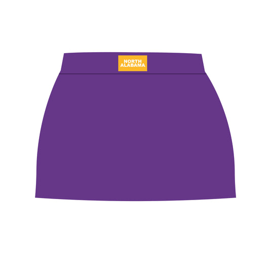 The Hayden High Waisted Skort North Alabama Woven Label | Purple