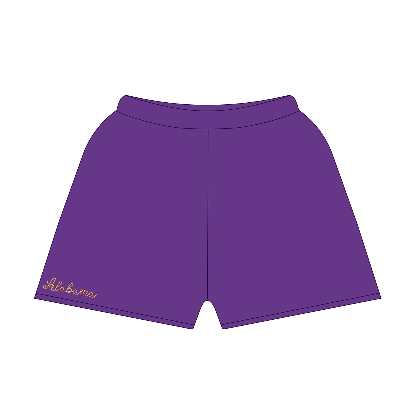 The Lexie Lounge Shorts North Alabama | Purple