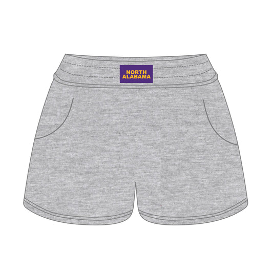 The Ava Airy Shorts North Alabama Woven Label | Heather Grey