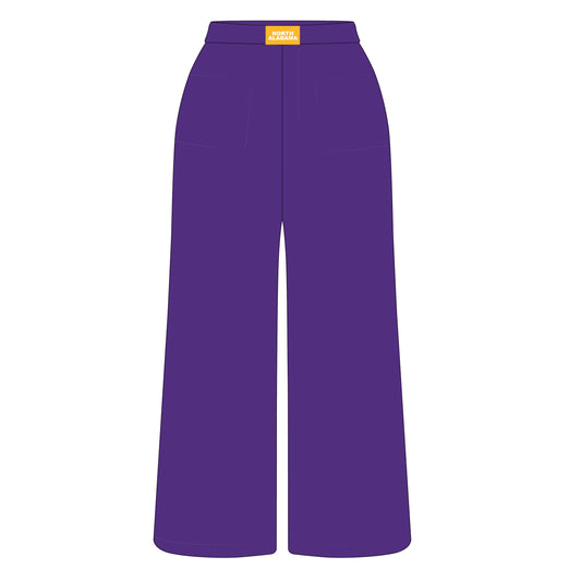 The Ava Airy Pants North Alabama Woven Label | Purple