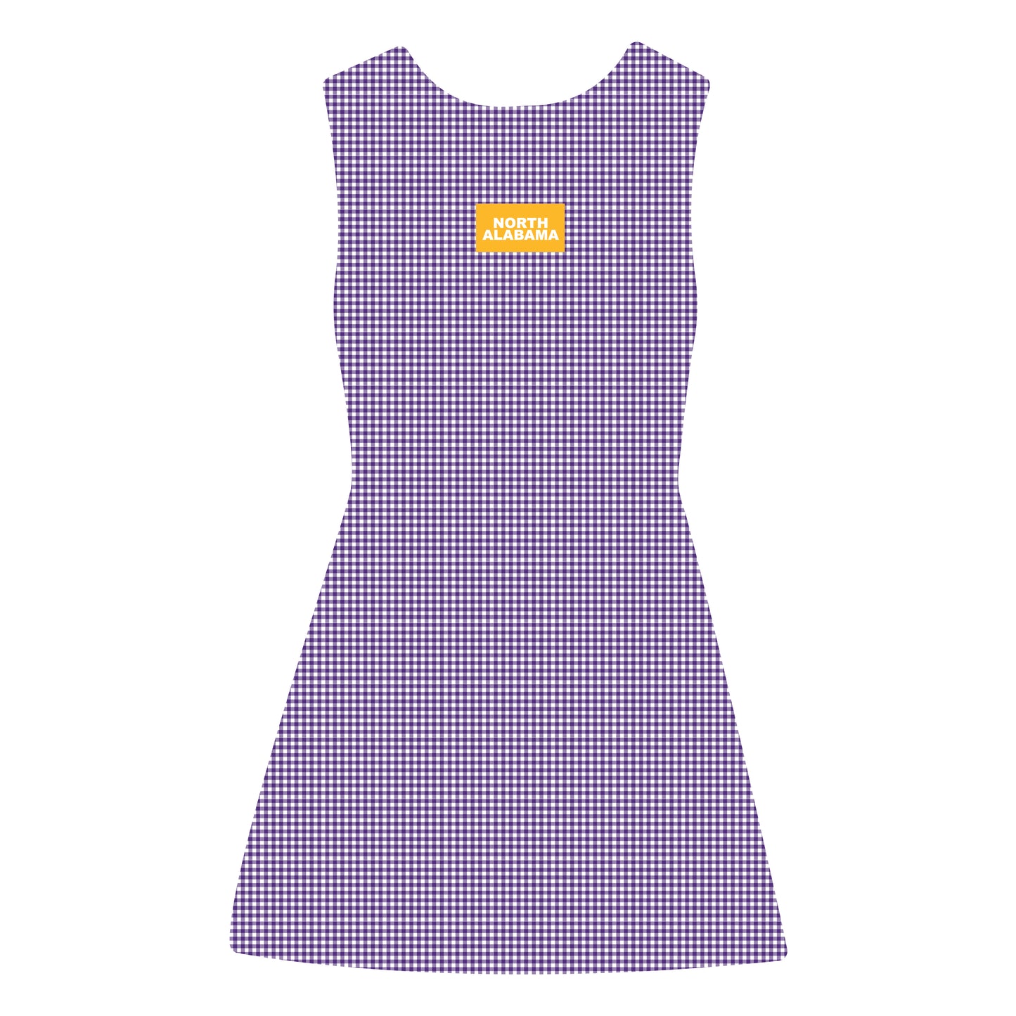 The Grace Gingham Dress North Alabama Woven Label | Purple