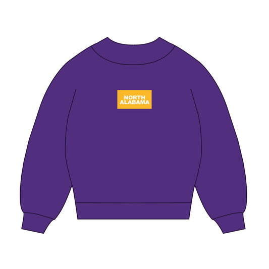The Mary Mockneck North Alabama Woven Label | Purple