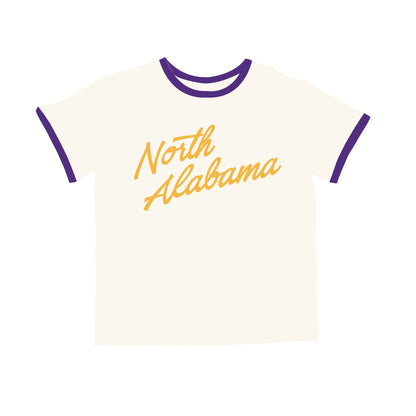 The Roxy Ringer Tee North Alabama | Bone