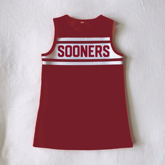 The Classic Cheer Dress Oklahoma | Youth Crimson