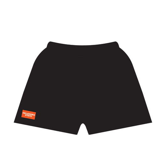 The Becca Shorts Oklahoma State Woven Label | Youth Black