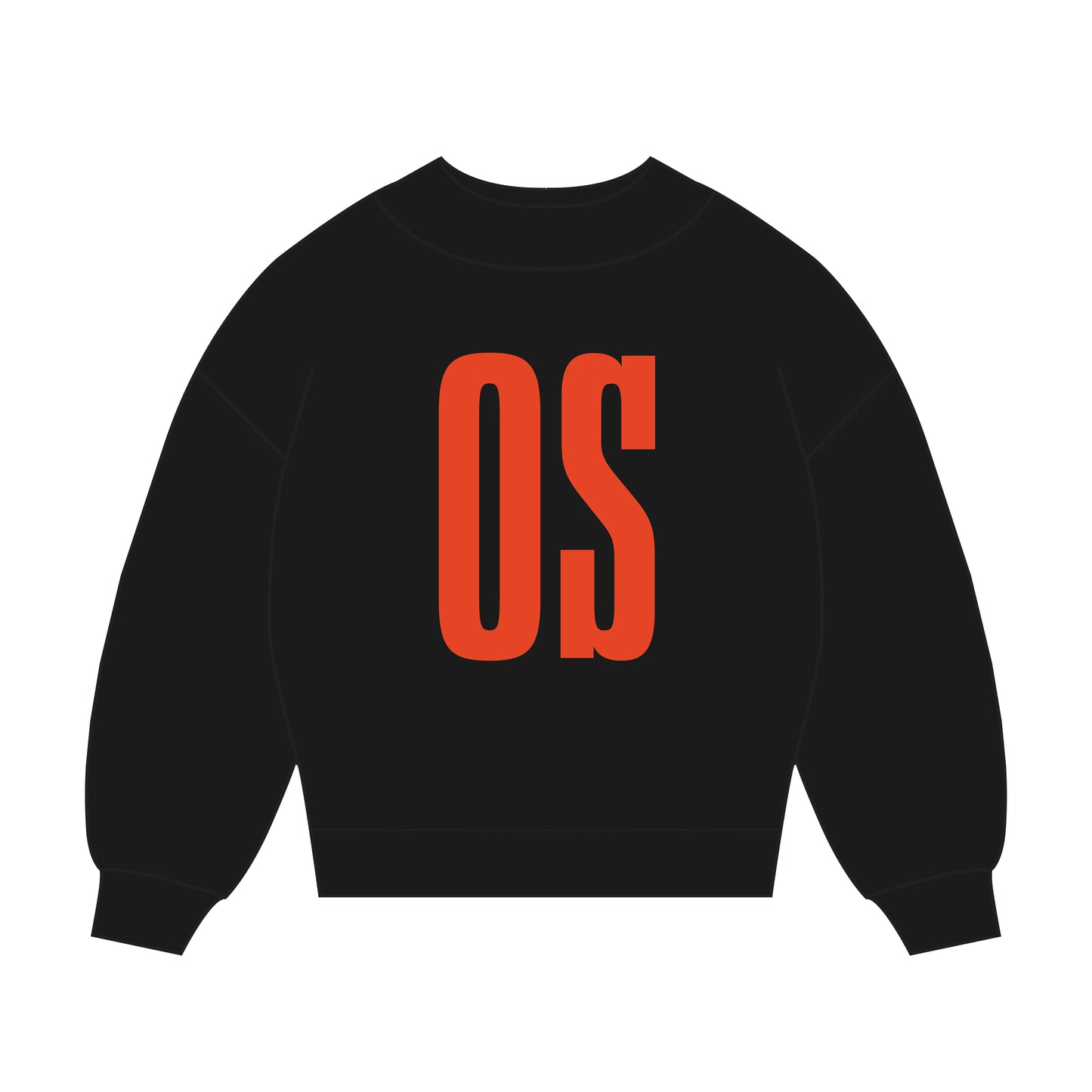 The Madi Varsity Mockneck Oklahoma State | Youth Black