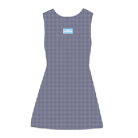 The Grace Gingham Dress Old Dominion Woven Label | Navy