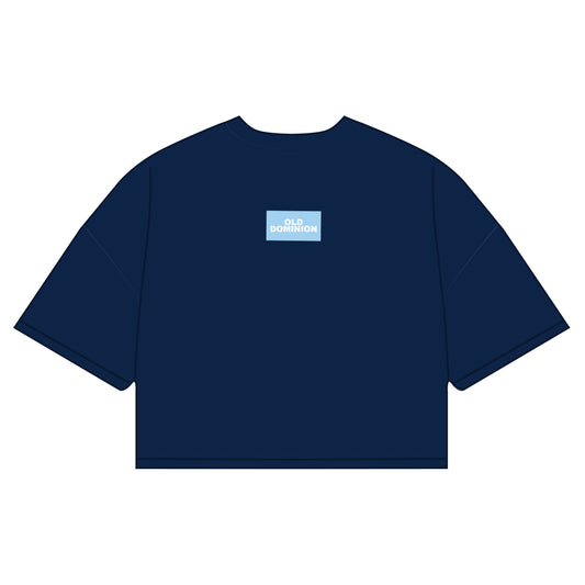 The Kristen Airy Shirt Old Dominion Woven Label | Navy