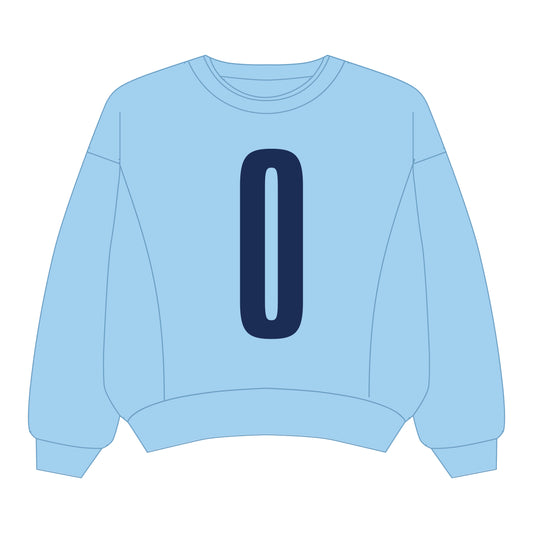 The Molly Cozy Crew Old Dominion | Youth Carolina Blue