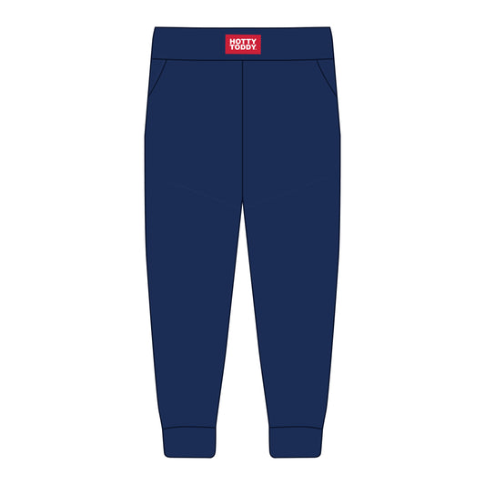 The Becca Joggers Hotty Toddy Woven Label | Navy