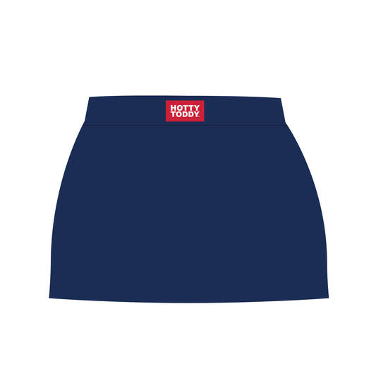 The Hayden High Waisted Skort Hotty Toddy Woven Label | Navy