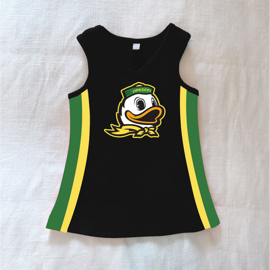 The Power Stripe Cheer Dress Oregon | Youth Black
