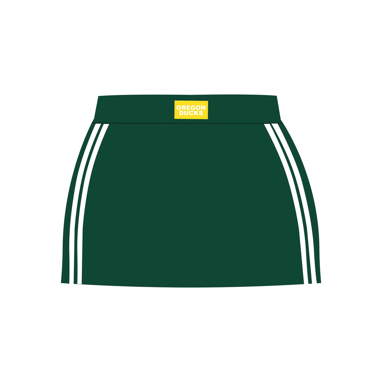 The Savannah Sporty Skort Oregon Ducks Woven Label | Kelly Green