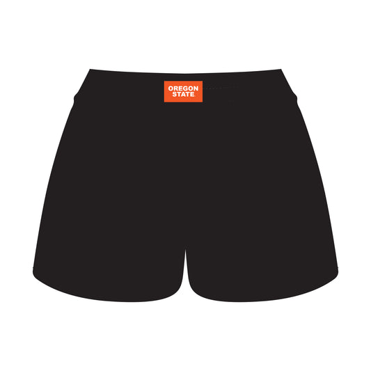The Ava Airy Shorts Oregon State Woven Label | Youth Black
