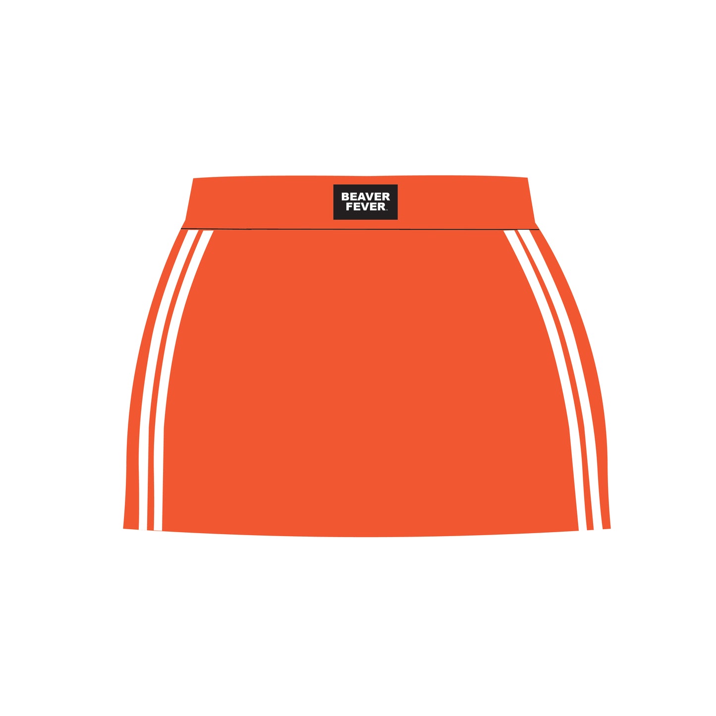 The Savannah Sporty Skort Beaver Fever Woven Label | Orange