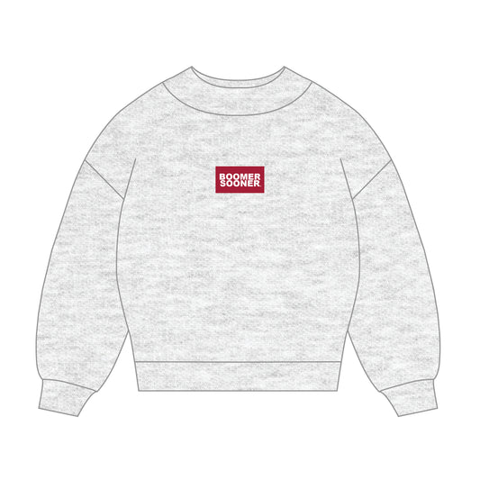The Mary Mockneck Boomer Sooner Woven Label | Ash