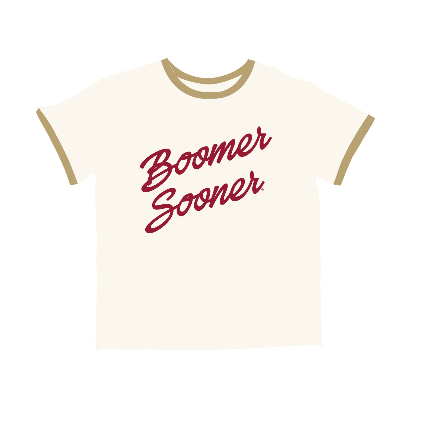 The Roxy Ringer Tee Oklahoma | Bone