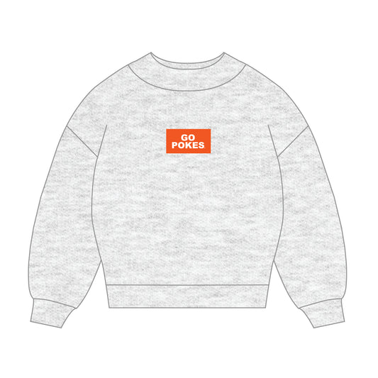 The Mary Mockneck Go Pokes Woven Label | Youth Ash
