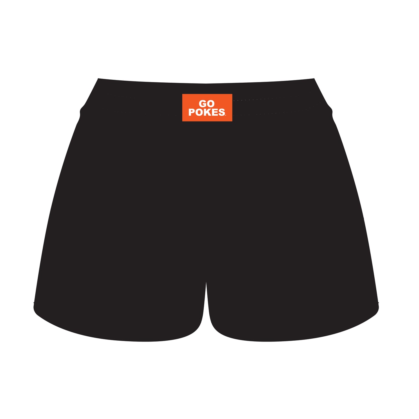The Ava Airy Shorts Go Pokes Woven Label | Youth Black