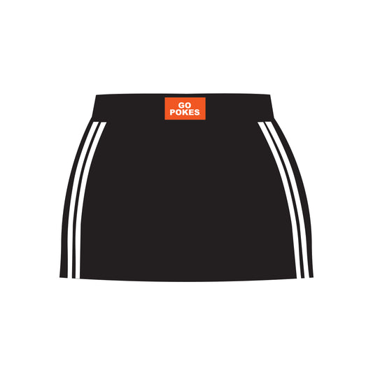 The Savannah Sporty Skort Go Pokes Woven Label | Youth Black