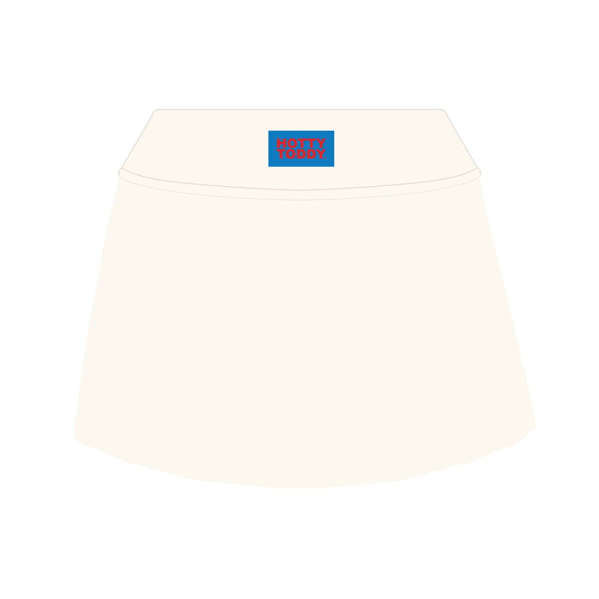 The Alli Tennis Skort Hotty Toddy Woven Label  | Youth Bone