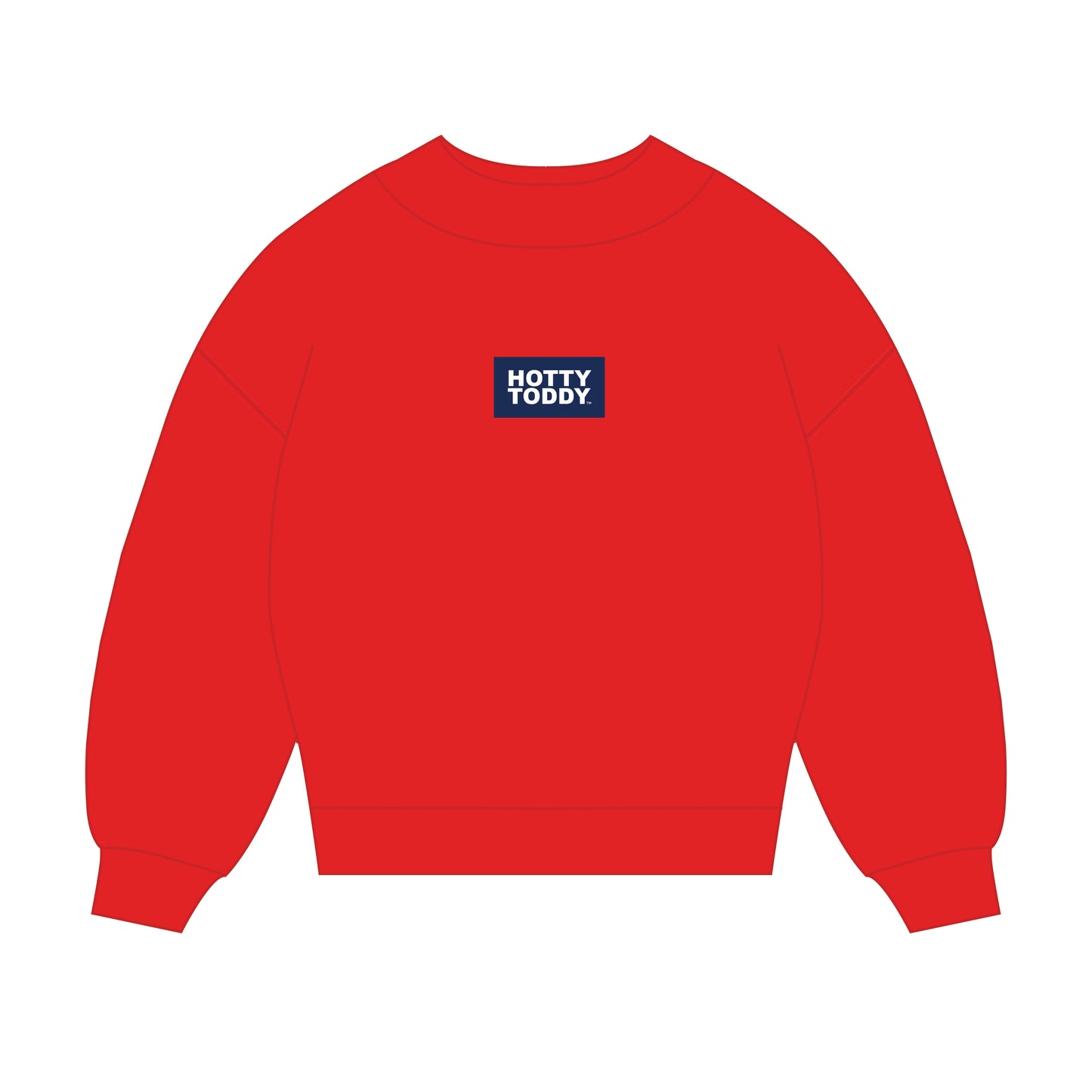 The Mary Mockneck Hotty Toddy Woven Label | Youth Bright Red