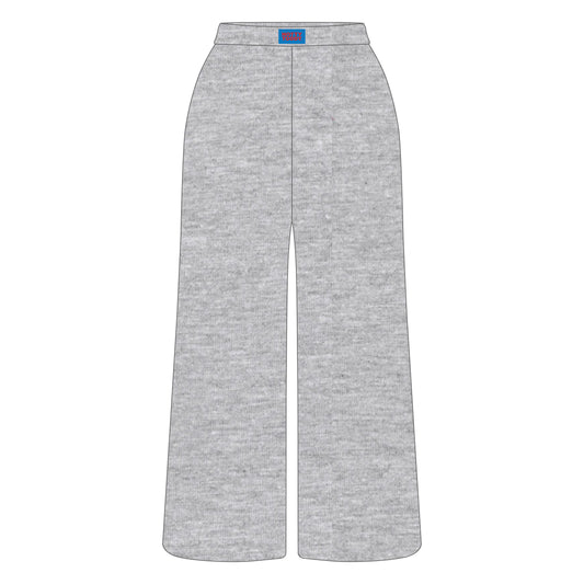 The Ava Airy Pants Hotty Toddy Woven Label | Heather Grey