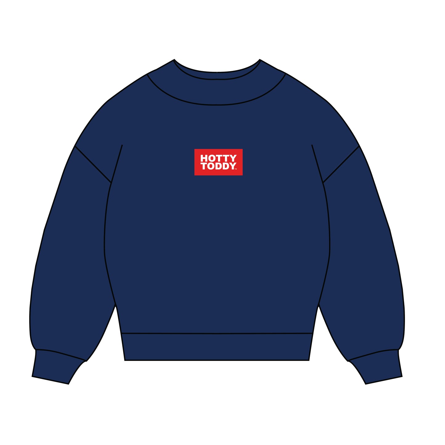 The Mary Mockneck Hotty Toddy Woven Label | Youth Navy