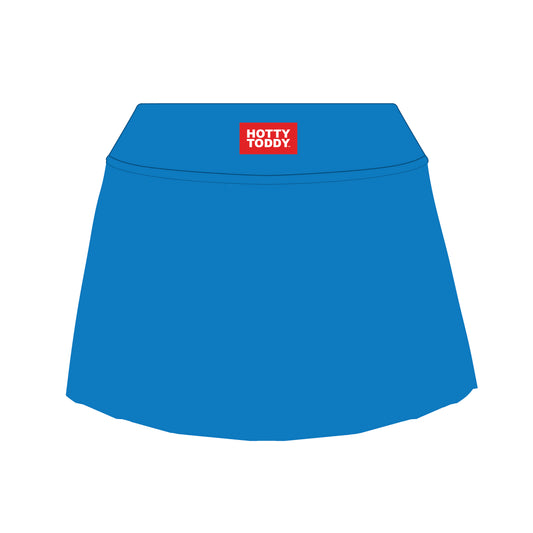 The Alli Tennis Skort Hotty Toddy Woven Label | Powder Blue